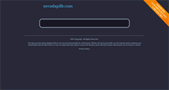 Desktop Screenshot of nevadapilb.com